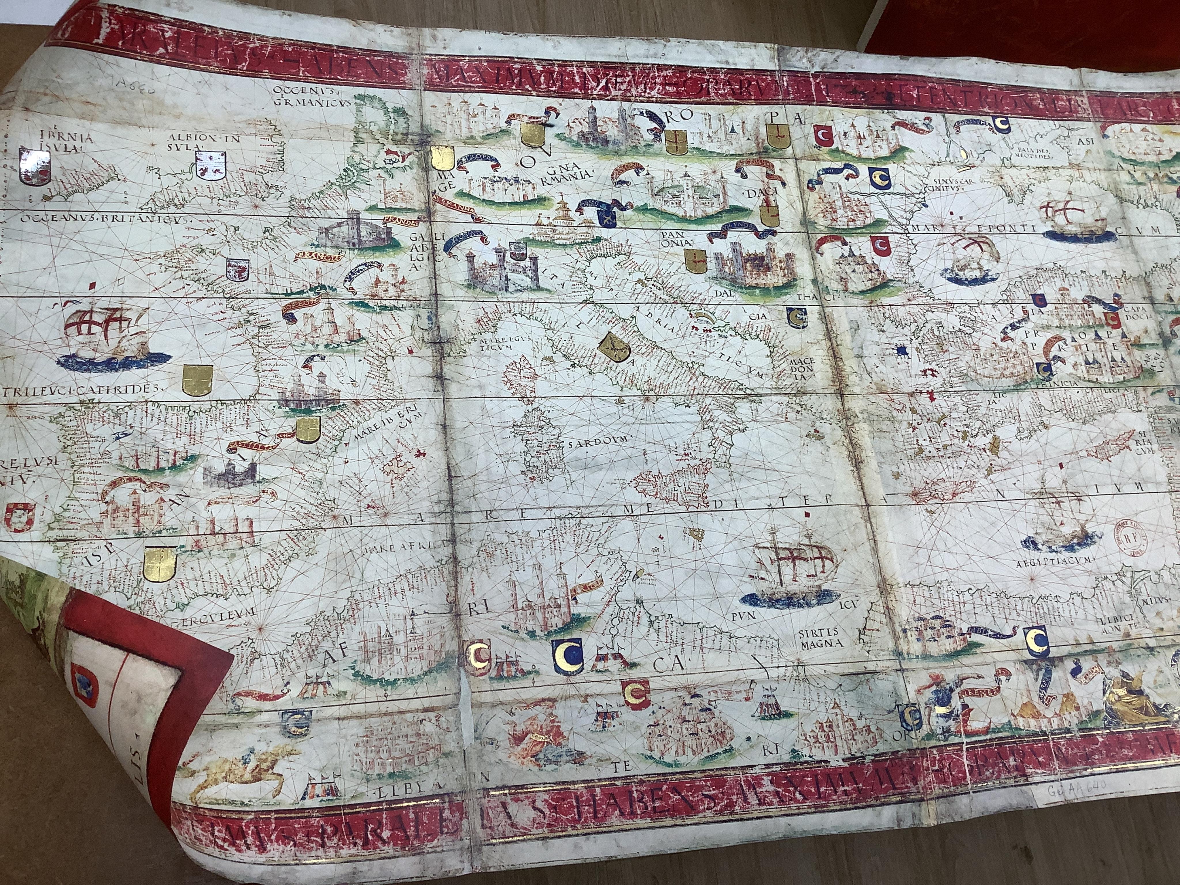 Moleiro Editions facsimiles – two Atlas Miller and a Mapamundi Catalan map